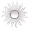 Laila Ali Silver Round Burst Wall Mirror, 24" 1 Laila Ali Silver Round Burst Wall Mirror, 24" -Athome Sales laila ali silver round burst wall mirror 24