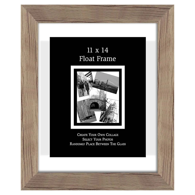Light Floating Wall Frame, 11x14 3 Light Floating Wall Frame, 11x14