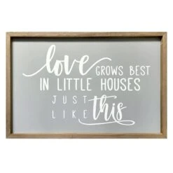 Love Sentiment Wall Sign, 24x16