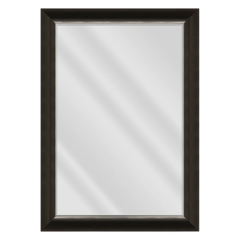 Lynn Mocha Wall Mirror, 31x43 3 Lynn Mocha Wall Mirror, 31x43