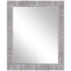 Mason White Wall Mirror, 28x33 1 Mason White Wall Mirror, 28x33 -Athome Sales mason white wall mirror 28x33 1