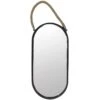 Metal Hanging Oval Wall Mirror, 8x16 2 Metal Hanging Oval Wall Mirror, 8x16 -Athome Sales metal hanging oval wall mirror 8x16 1