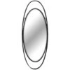 Metal Ring Framed Oval Wall Mirror, 14x36 2 Metal Ring Framed Oval Wall Mirror, 14x36 -Athome Sales metal ring framed oval wall mirror 14x36 1
