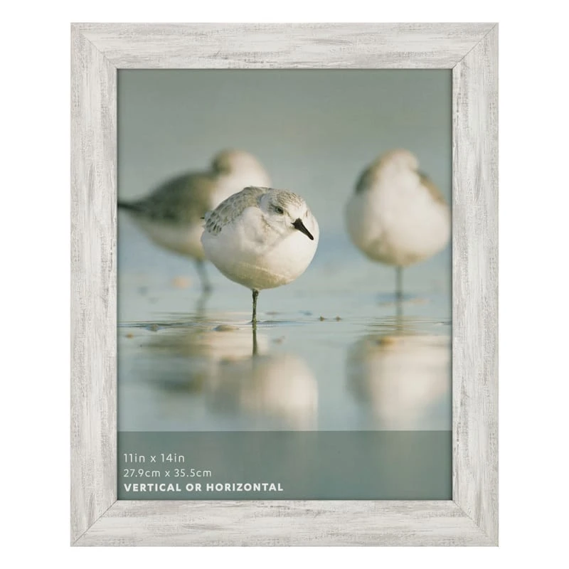 Metallic Grey Scoop Wall Frame, 11x14 3 Metallic Grey Scoop Wall Frame, 11x14