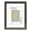 Miranda Black & Silver Wall Frame, 18x24 2 Miranda Black & Silver Wall Frame, 18x24 -Athome Sales miranda black silver wall frame 18x24 1