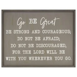 Motivational Wall Sign, 24x18