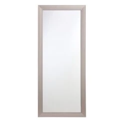 Multi Striped Gold Leaner Mirror, 24x58