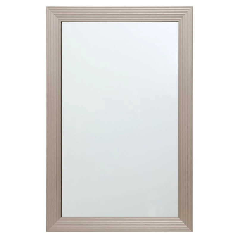 Multi Striped Gold Wall Mirror, 24x36 3 Multi Striped Gold Wall Mirror, 24x36