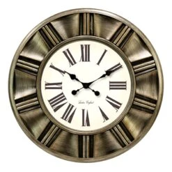 Multicolored Wall Clock, 22.5"