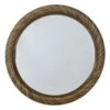 Natural Rattan Framed Round Wall Mirror, 30" 1 Natural Rattan Framed Round Wall Mirror, 30" -Athome Sales natural rattan framed round wall mirror 30