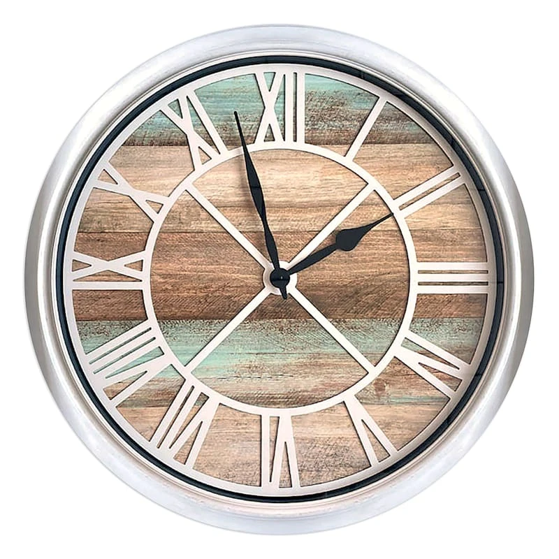 Natural Wall Clock, 30" 3 Natural Wall Clock, 30"