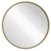 Natural Wood Round Wall Mirror, 28" 1 Natural Wood Round Wall Mirror, 28" -Athome Sales natural wood round wall mirror 28