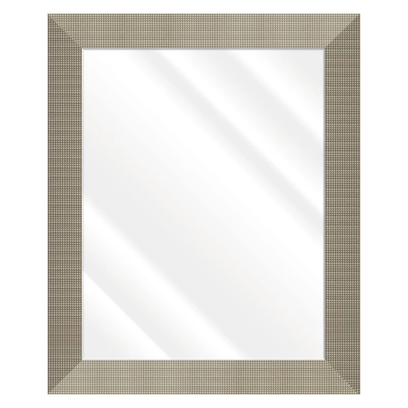 Nessa Champagne Wall Mirror, 29x35 3 Nessa Champagne Wall Mirror, 29x35