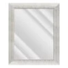 Olivia White & Silver Wall Mirror, 29x35 2 Olivia White & Silver Wall Mirror, 29x35 -Athome Sales olivia white silver wall mirror 29x35 1