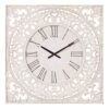 Ornate Square Wall Clock, 24"