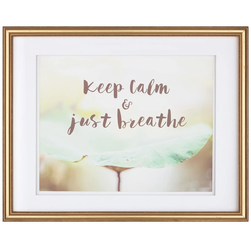 Pick & Mix 14x18 Matted To 11x14 Beaded Wall Frame, Gold 3 Pick & Mix 14x18 Matted To 11x14 Beaded Wall Frame, Gold