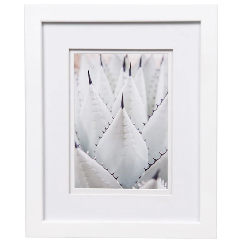 Pick & Mix 8x10 Matted To 5x7 Air Float Linear Wall Frame, White 3 Pick & Mix 8x10 Matted To 5x7 Air Float Linear Wall Frame, White