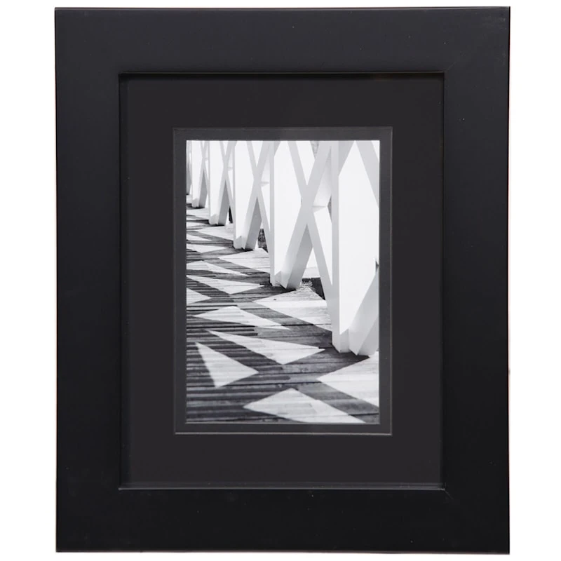 Pick & Mix 8x10 Matted To 5x7 Linear Wall Frame, Black 3 Pick & Mix 8x10 Matted To 5x7 Linear Wall Frame, Black