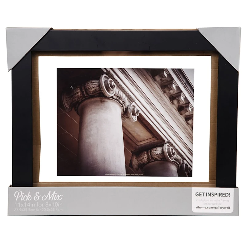 Pick & Mix Black Linear Floating Wall Frame, 8x10 4 Pick & Mix Black Linear Floating Wall Frame, 8x10 - Image 2