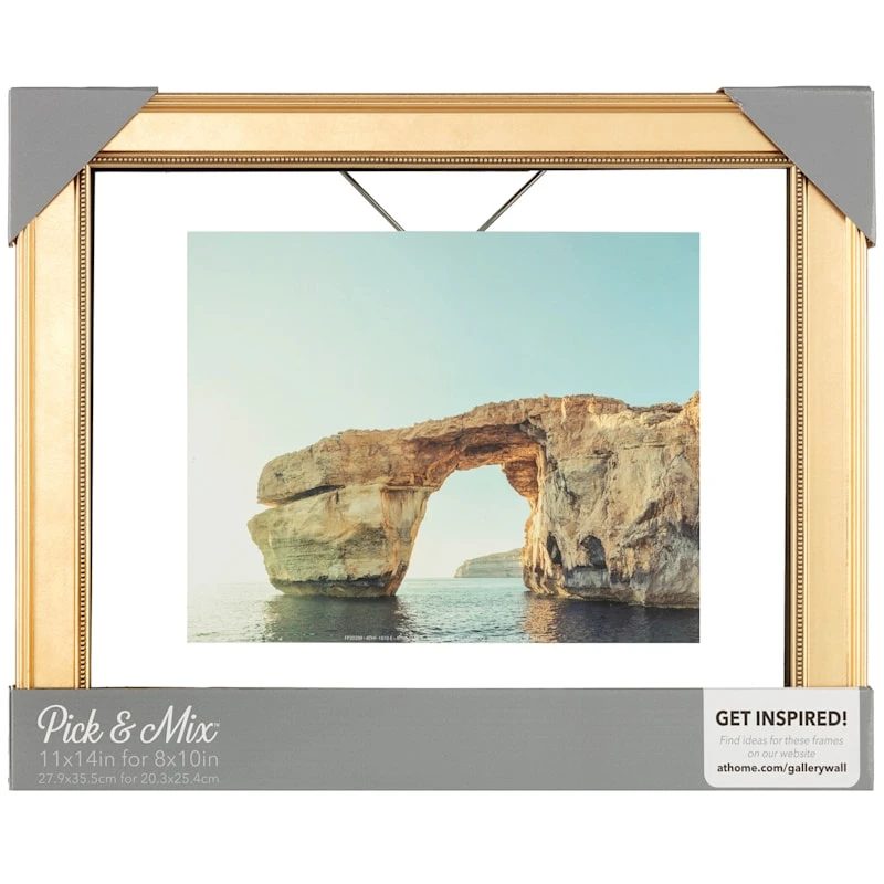 Pick & Mix Gold With Inner Bead Floating Frame, 8x10 4 Pick & Mix Gold With Inner Bead Floating Frame, 8x10 - Image 2