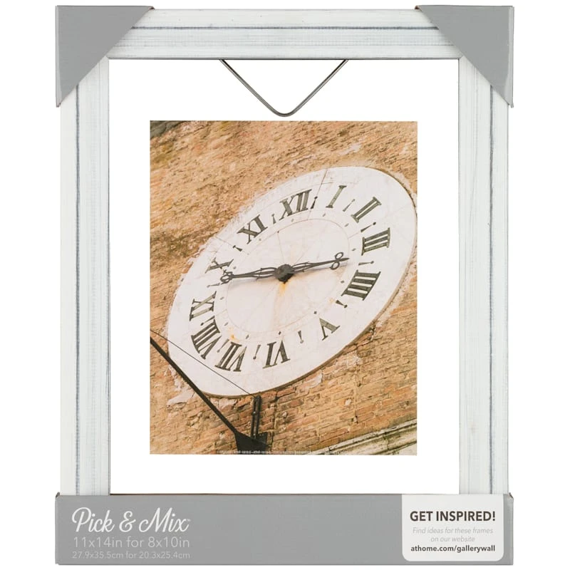 Pick & Mix Whitewash Ridged Floating Frame, 11x14 4 Pick & Mix Whitewash Ridged Floating Frame, 11x14 - Image 2