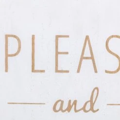 Please & Thank You Wall Sign, 13.8" -Athome Sales please thank you wall sign 13.8 2