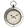Pocket Watch Style Clock, 18" 1 Pocket Watch Style Clock, 18" -Athome Sales pocket watch style clock 18