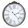 Providence Antique Black Wall Clock, 26x27 1 Providence Antique Black Wall Clock, 26x27 -Athome Sales providence antique black wall clock 26x27 1