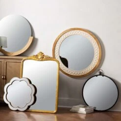 Providence Black Metal Wall Mirror, 22x25 5 Providence Black Metal Wall Mirror, 22x25 -Athome Sales providence black metal wall mirror 22x25 2