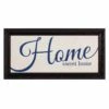 Providence Framed Home Sweet Home Wall Sign, 12x24 2 Providence Framed Home Sweet Home Wall Sign, 12x24 -Athome Sales providence framed home sweet home wall sign 12x24 1