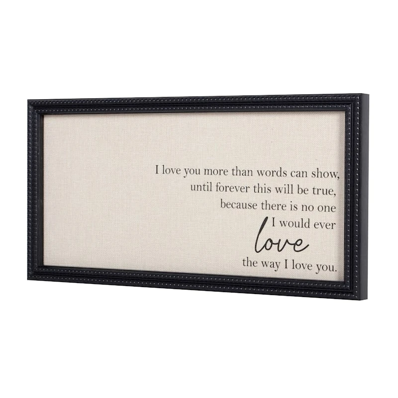 Providence Framed I Love You Sentiment Wall Decor, 10x20 4 Providence Framed I Love You Sentiment Wall Decor, 10x20 - Image 2