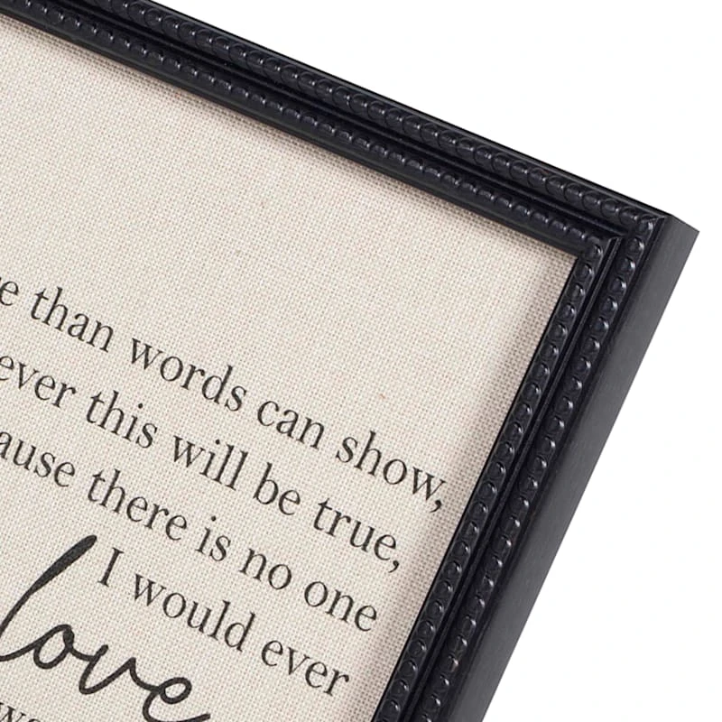 Providence Framed I Love You Sentiment Wall Decor, 10x20 9 Providence Framed I Love You Sentiment Wall Decor, 10x20 - Image 7