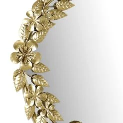 Providence Gold Floral Wall Mirror, 20x21 6 Providence Gold Floral Wall Mirror, 20x21 -Athome Sales providence gold floral wall mirror 20x21 2