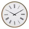 Providence Metal Wall Clock, 24"