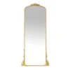 Providence Ornate Gold Metal Leaner Mirror, 31x71 2 Providence Ornate Gold Metal Leaner Mirror, 31x71 -Athome Sales providence ornate gold metal leaner mirror 31x71 1