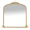 Providence Ornate Gold Metal Wall Mirror, 39x39 2 Providence Ornate Gold Metal Wall Mirror, 39x39 -Athome Sales providence ornate gold metal wall mirror 39x39 1