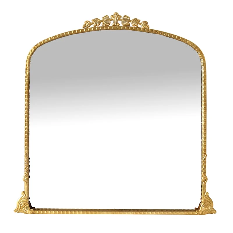 Providence Ornate Gold Metal Wall Mirror, 39x39 3 Providence Ornate Gold Metal Wall Mirror, 39x39