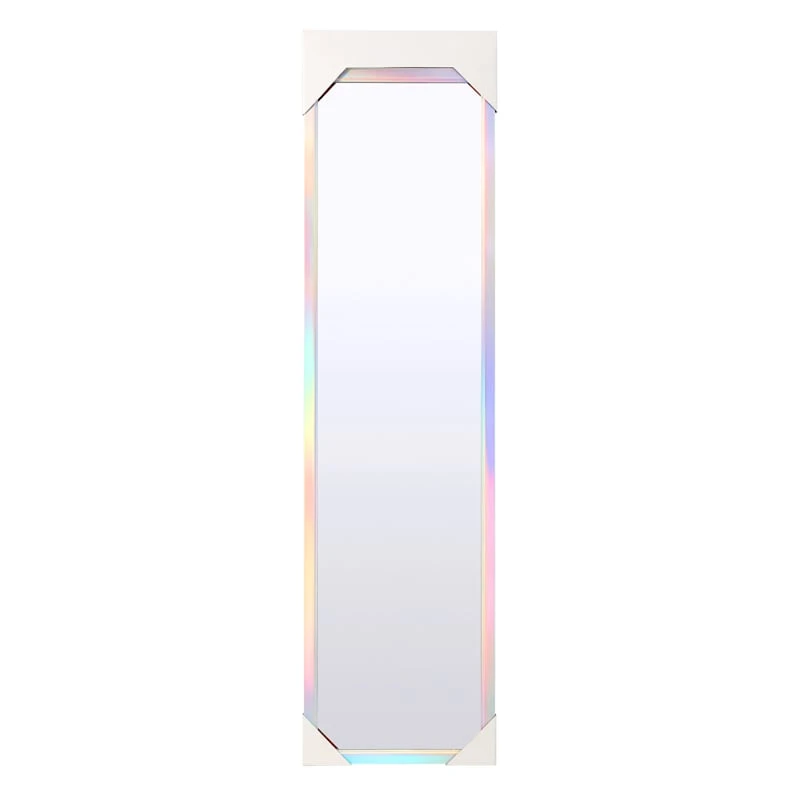 Rainbow Framed Over The Door Mirror, 14x50 5 Rainbow Framed Over The Door Mirror, 14x50 - Image 3