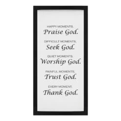 Religious Wall Sign, 10x20