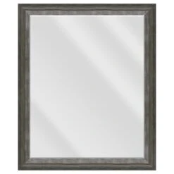 Sable Grey Wall Mirror, 19x24