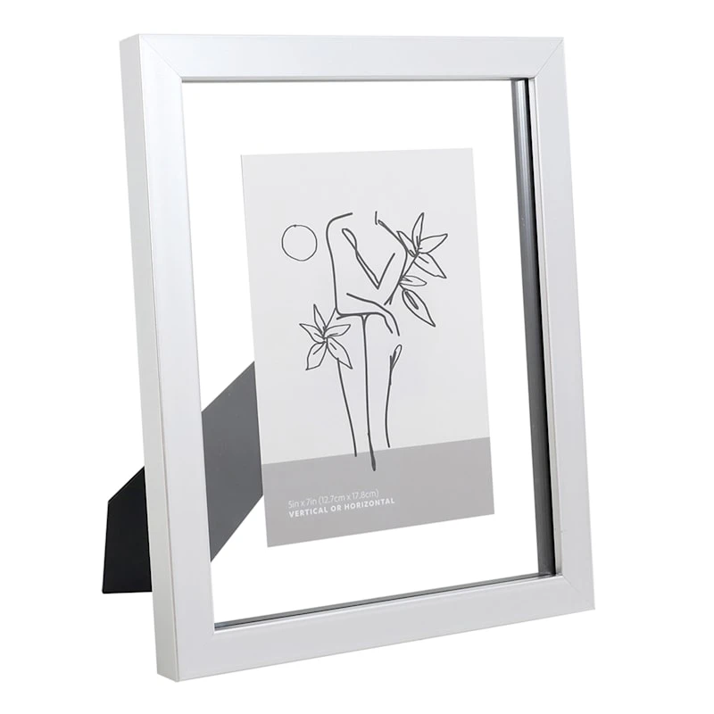 Silver Float Tabletop Frame, 8x10 4 Silver Float Tabletop Frame, 8x10 - Image 2