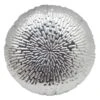 Silver Metal Round Wall Decor, 11" -Athome Sales silver metal round wall decor 11