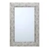 Silver Raised Dots Framed Wall Mirror, 24x36 1 Silver Raised Dots Framed Wall Mirror, 24x36 -Athome Sales silver raised dots framed wall mirror 24x36 1