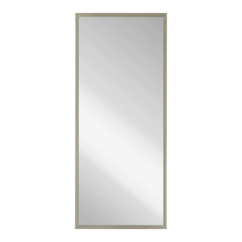 Silver Thin Framed Leaner Mirror, 24x58 3 Silver Thin Framed Leaner Mirror, 24x58