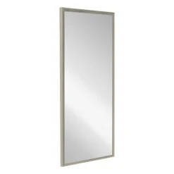 Silver Thin Framed Leaner Mirror, 24x58 6 Silver Thin Framed Leaner Mirror, 24x58 -Athome Sales silver thin framed leaner mirror 24x58 2