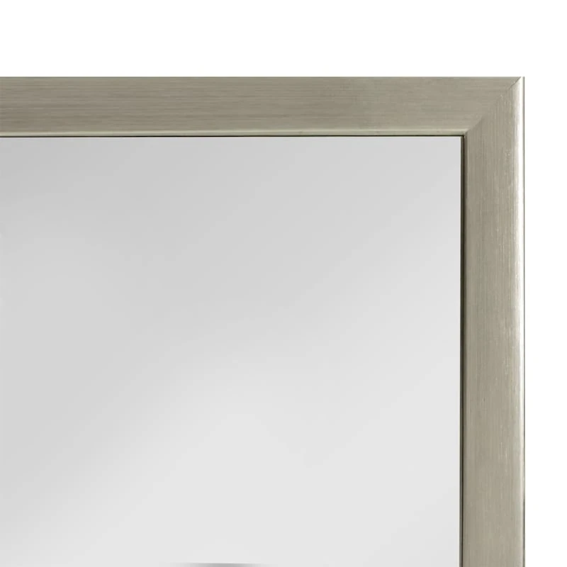 Silver Thin Framed Leaner Mirror, 24x58 5 Silver Thin Framed Leaner Mirror, 24x58 - Image 3