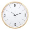Small Wooden Wall Clock, 24" -Athome Sales small wooden wall clock 24