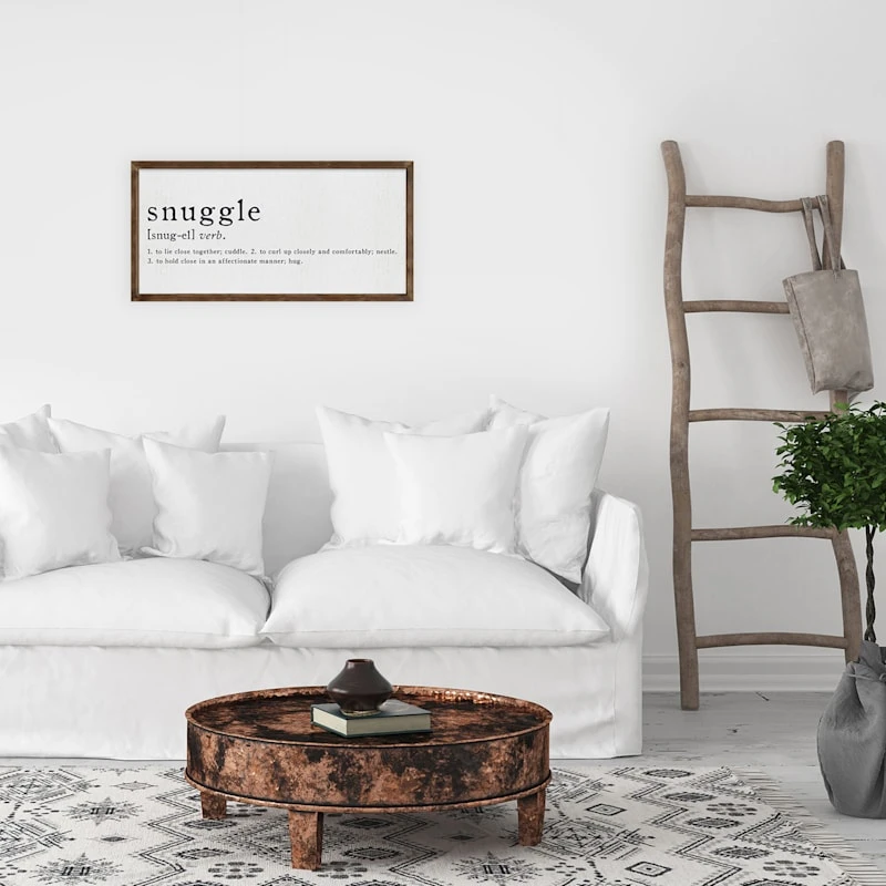 Snuggle Definition Wall Sign, 12x24 4 Snuggle Definition Wall Sign, 12x24 - Image 2