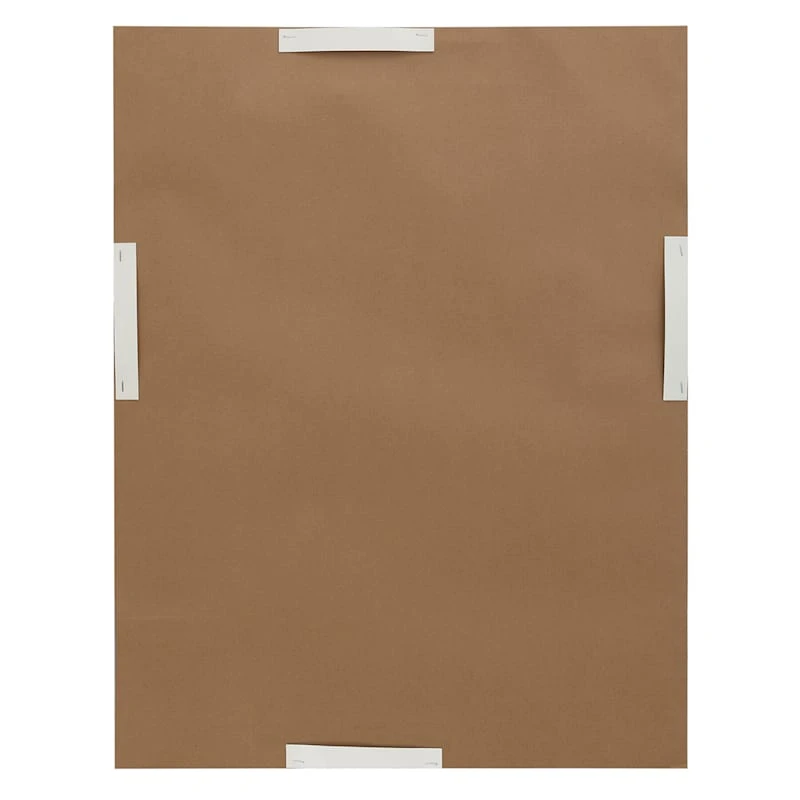 Tan Framed Wall Mirror, 22x28 6 Tan Framed Wall Mirror, 22x28 - Image 4