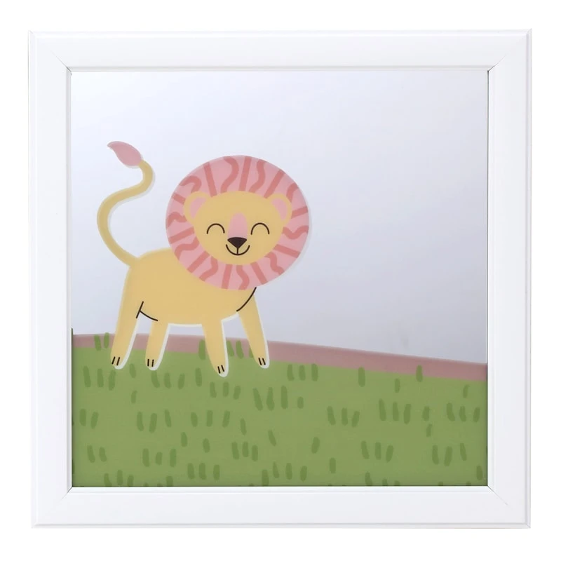 Tiny Dreamers 3-Piece Animal Wall Mirror Set, 12" 4 Tiny Dreamers 3-Piece Animal Wall Mirror Set, 12" - Image 2